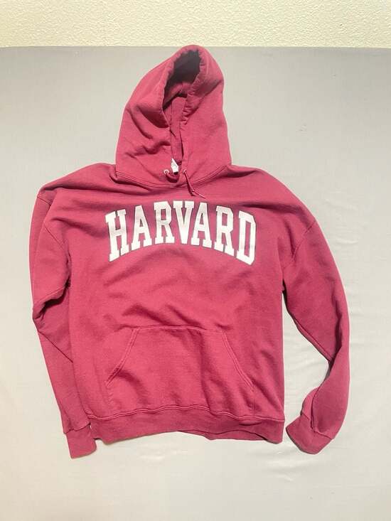 Jerzees Other - Jerzees Harvard University Maroon Pullover Hoodie Size XL